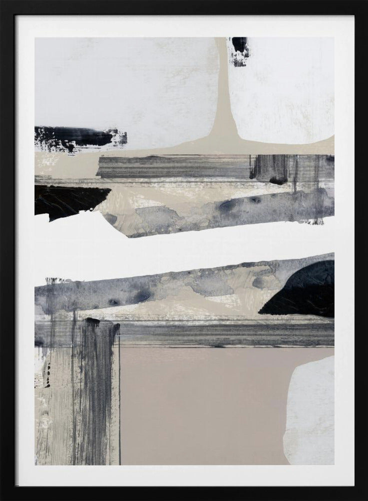 Neutrale geometrische Abstraktion | Poster