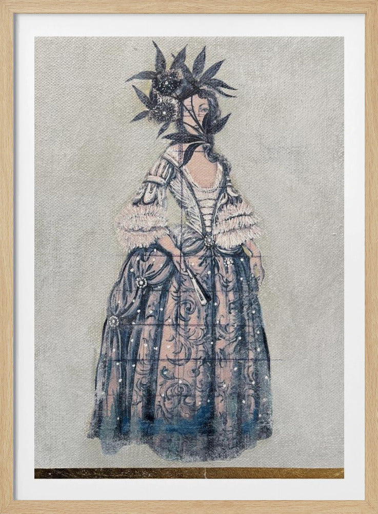 Verschleierte Eleganz | Poster