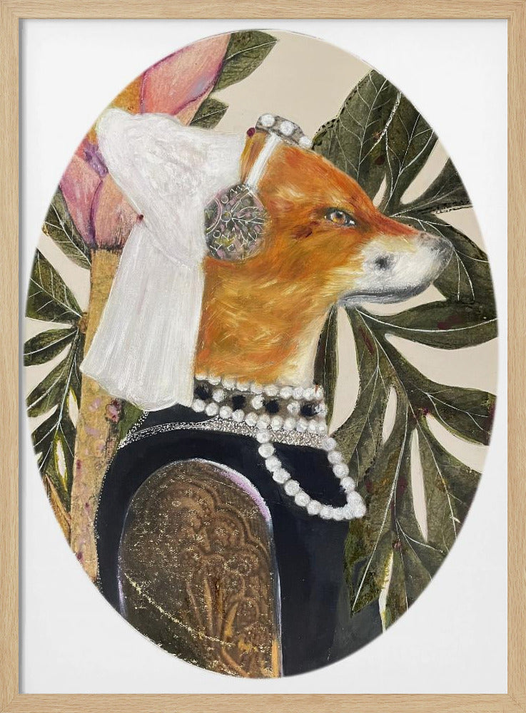 Fuchs im Renaissance-Gewand | Poster
