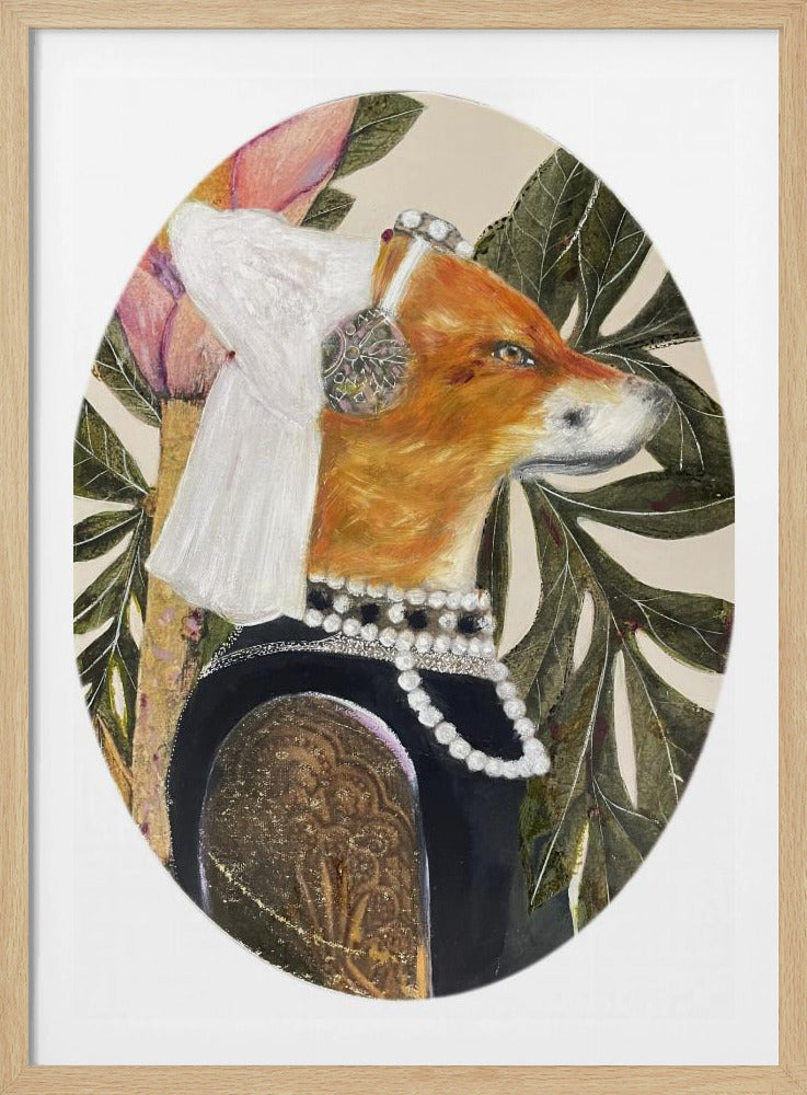 Fuchs im Renaissance-Gewand | Poster