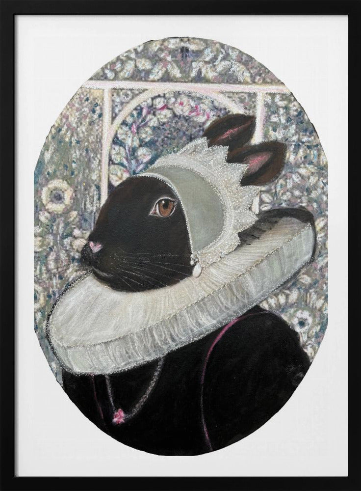 Königliches Kaninchenporträt | Poster