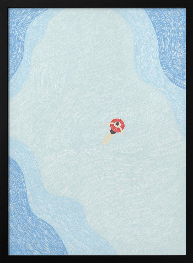 Ruhiger Pool-Drift | Poster