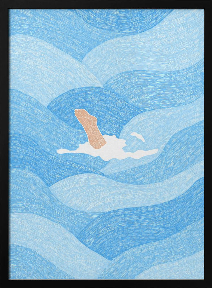 Wellengebundene Flucht | Poster