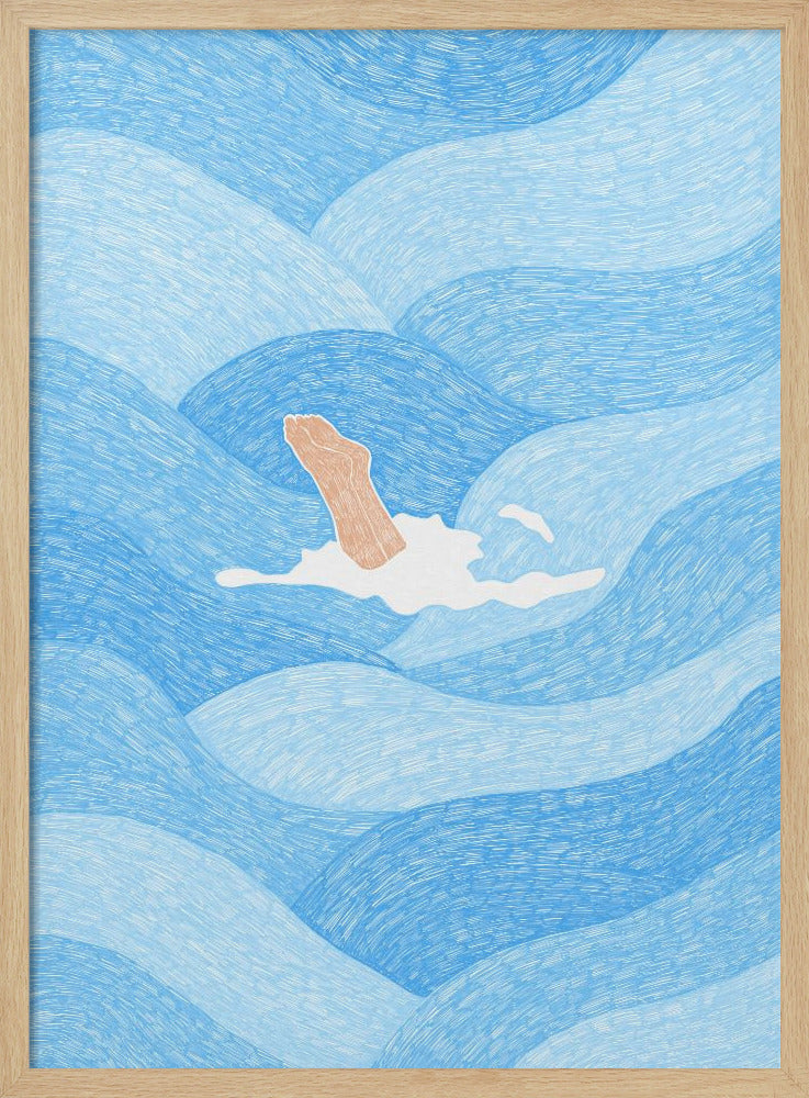 Wellengebundene Flucht | Poster