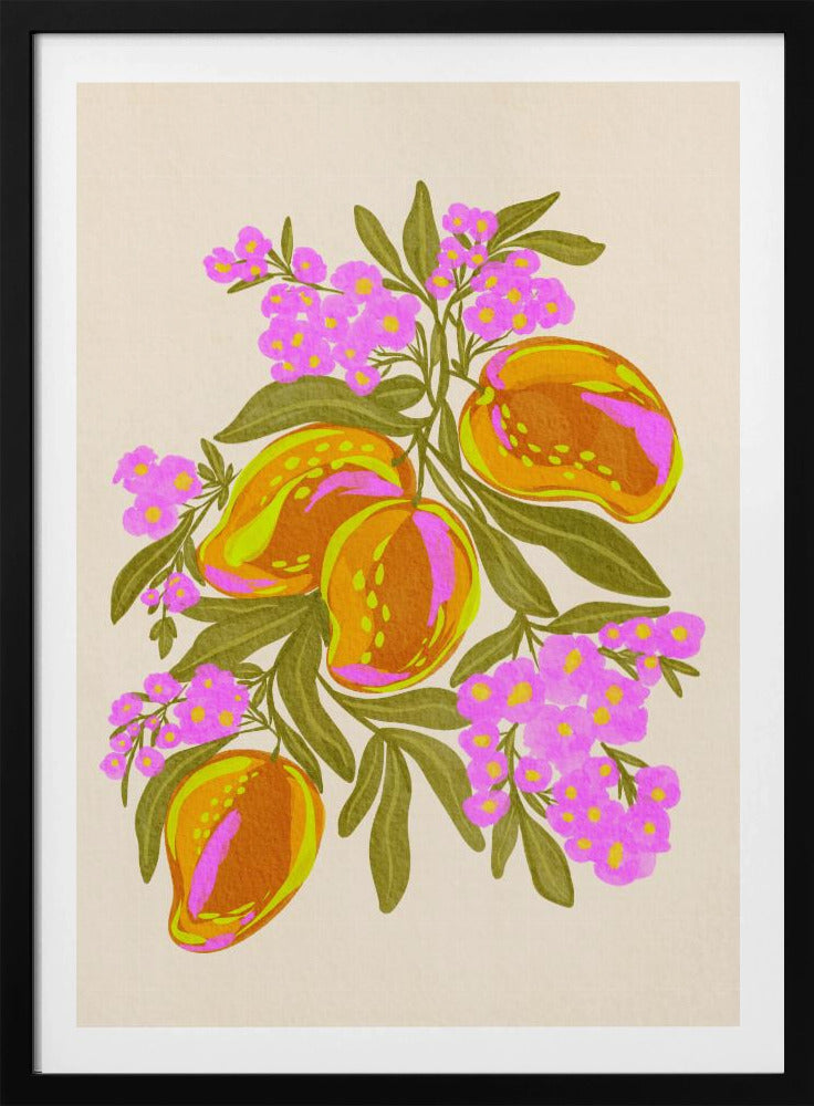Lebendige Mangos | Poster