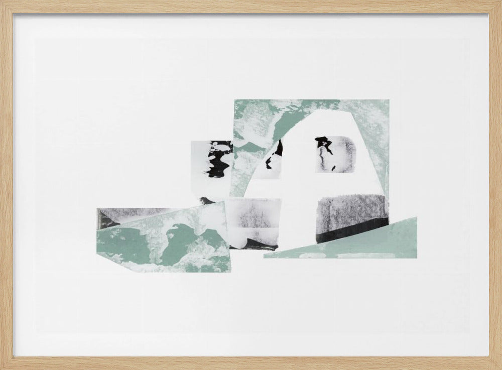 Geometrische Formen und Erdtöne | Poster