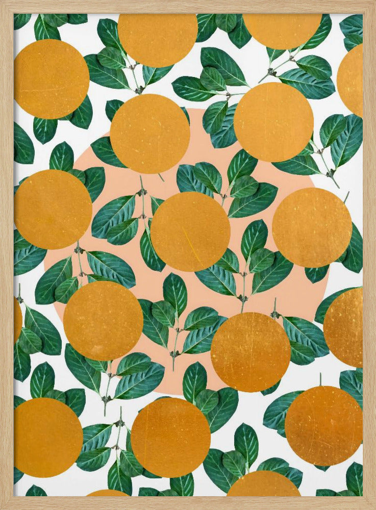 Beverly Botanisches Abstraktes Tropisches Poster