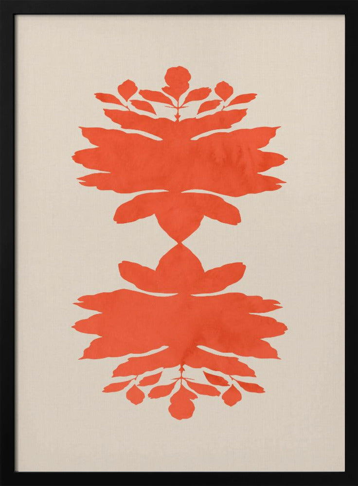 Symmetrische Blüte | Poster