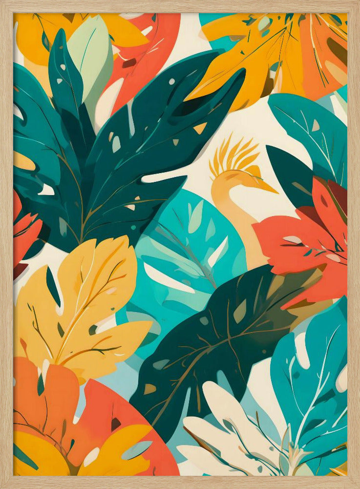 Blühendes Grün | Poster