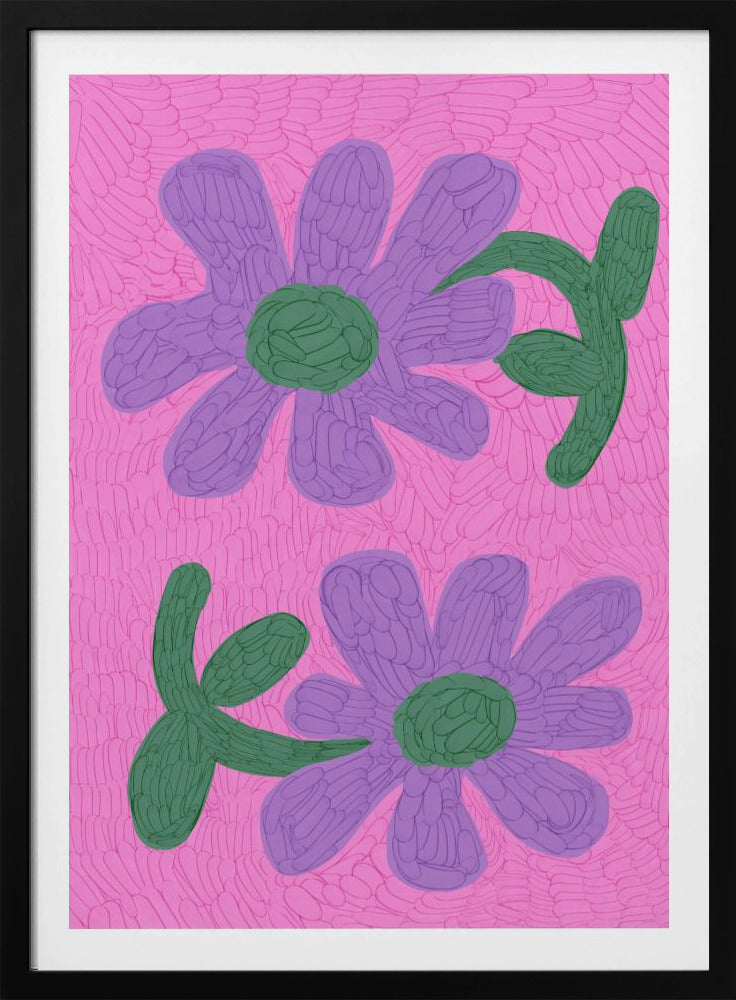 Blüten in Rosa | Poster