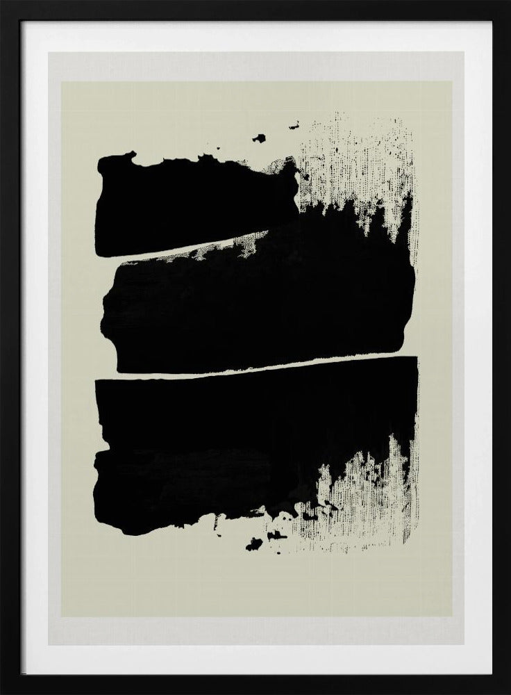 Kräftige Pinselstriche | Poster