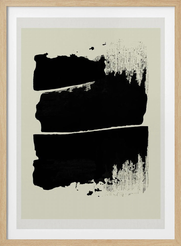 Kräftige Pinselstriche | Poster