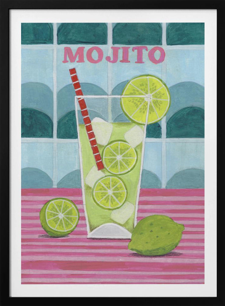Ein Glas Mjito | Poster