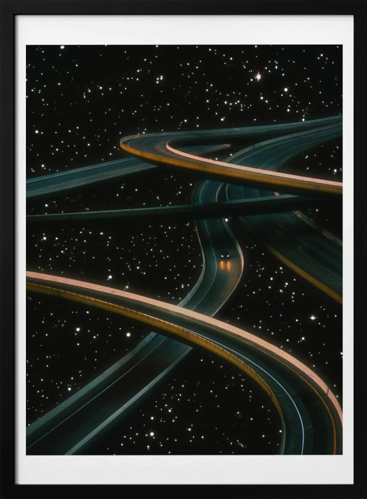 Alleine fahren, an dich denken | Poster