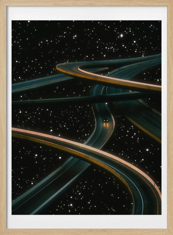 Alleine fahren, an dich denken | Poster