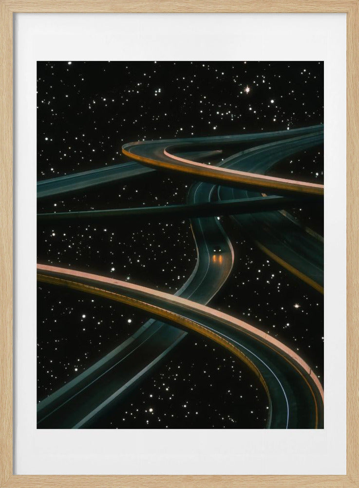 Alleine fahren, an dich denken | Poster
