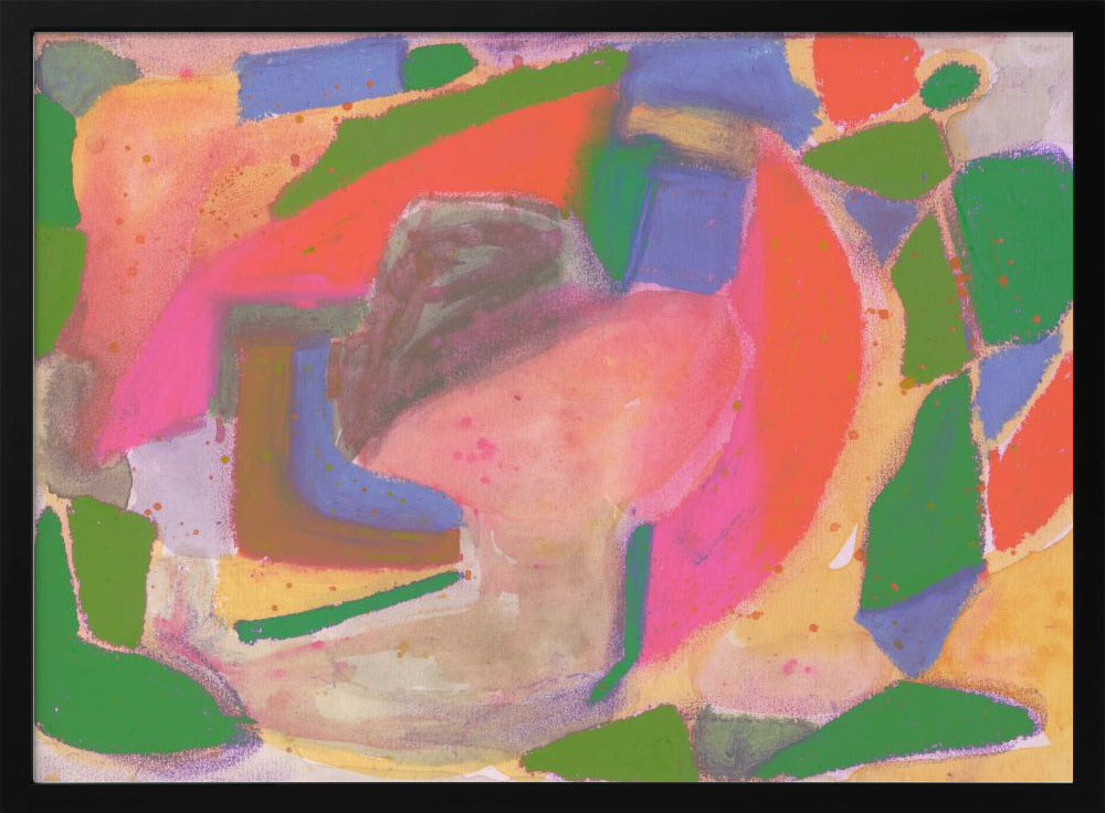 Aquarell & Pastell Abstrakt | Poster