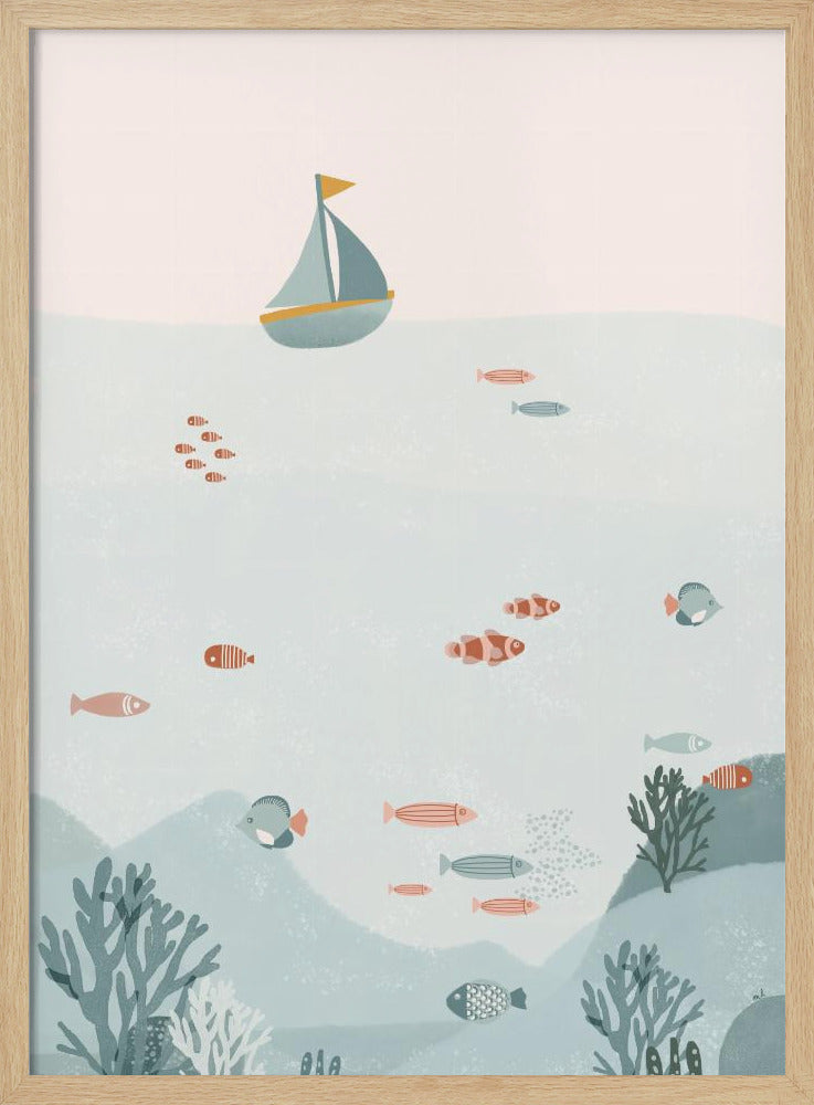 Unter dem blauen Meer | Poster