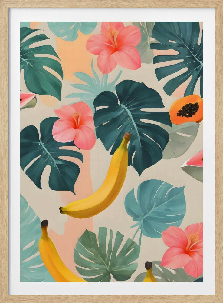 Stay Tropical, Stay Vibing | Poster