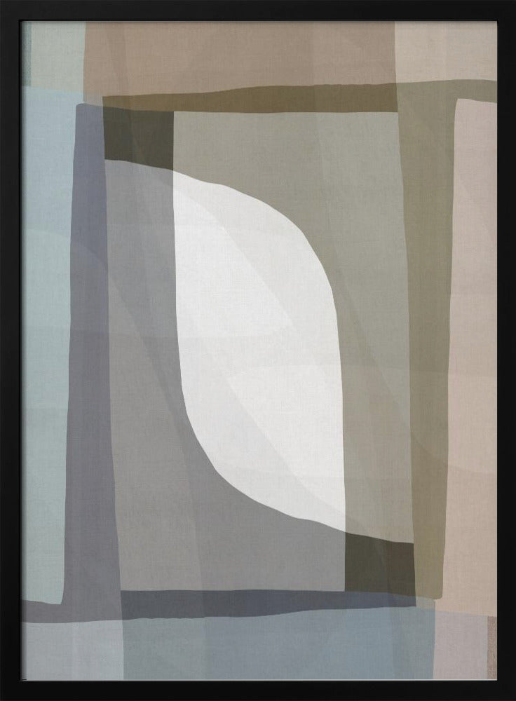 Gedämpfter geometrischer Fluss | Poster