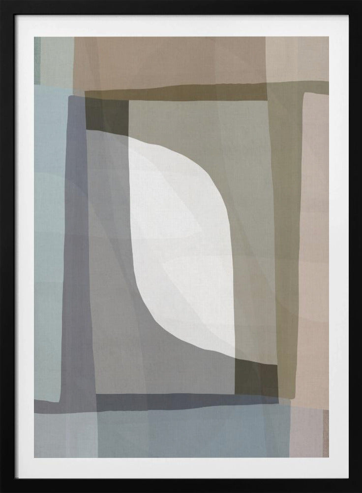 Gedämpfter geometrischer Fluss | Poster
