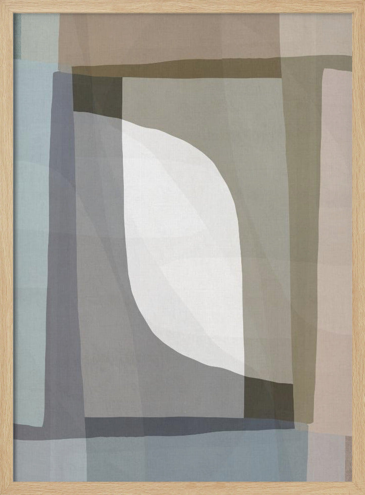 Gedämpfter geometrischer Fluss | Poster