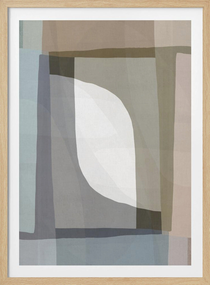 Gedämpfter geometrischer Fluss | Poster