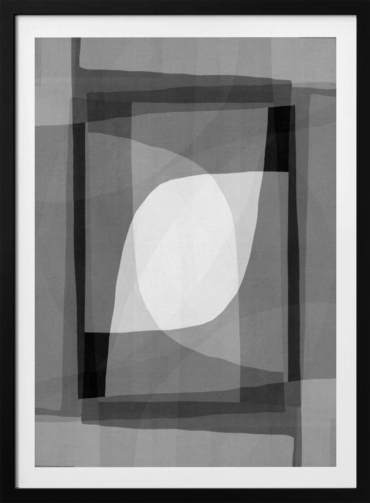 Monochrome Geometrie | Poster