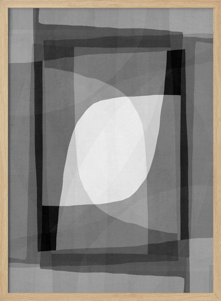 Monochrome Geometrie | Poster