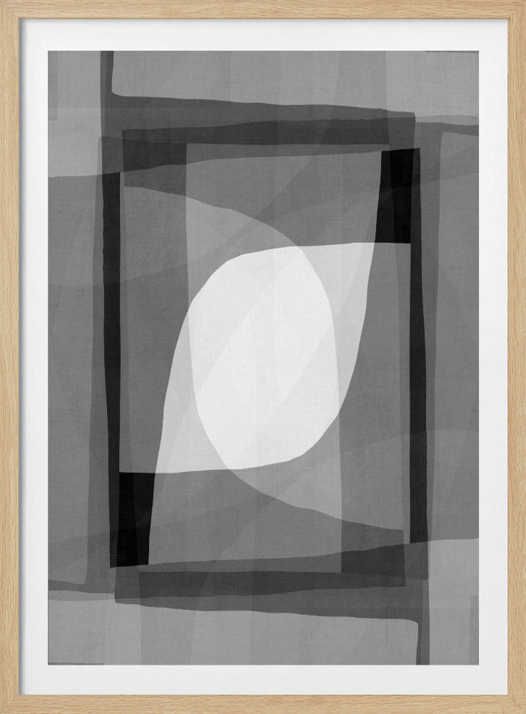 Monochrome Geometrie | Poster
