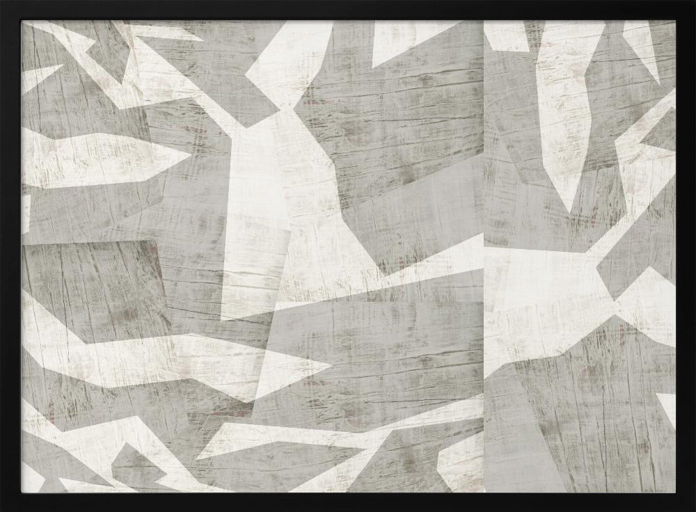 Geometrische Muster mit einer strukturierten | Poster