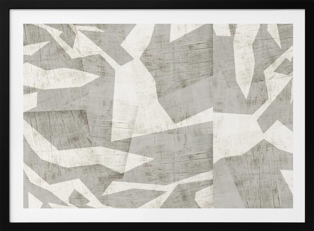 Geometrische Muster mit einer strukturierten | Poster