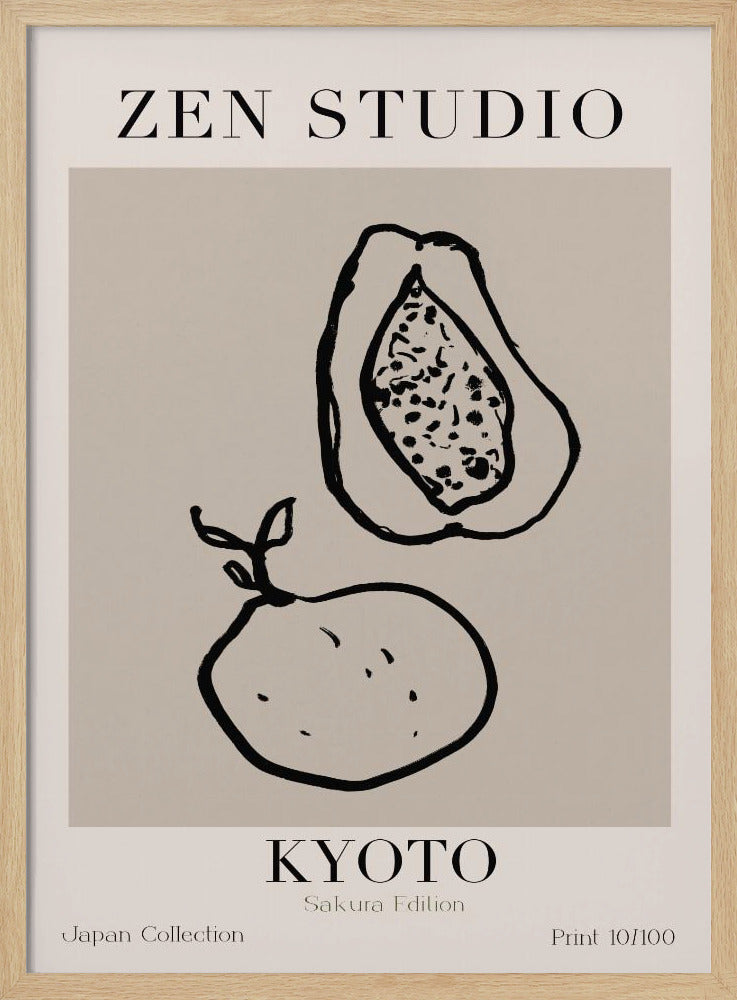 Zen-Fruchtessenz | Poster