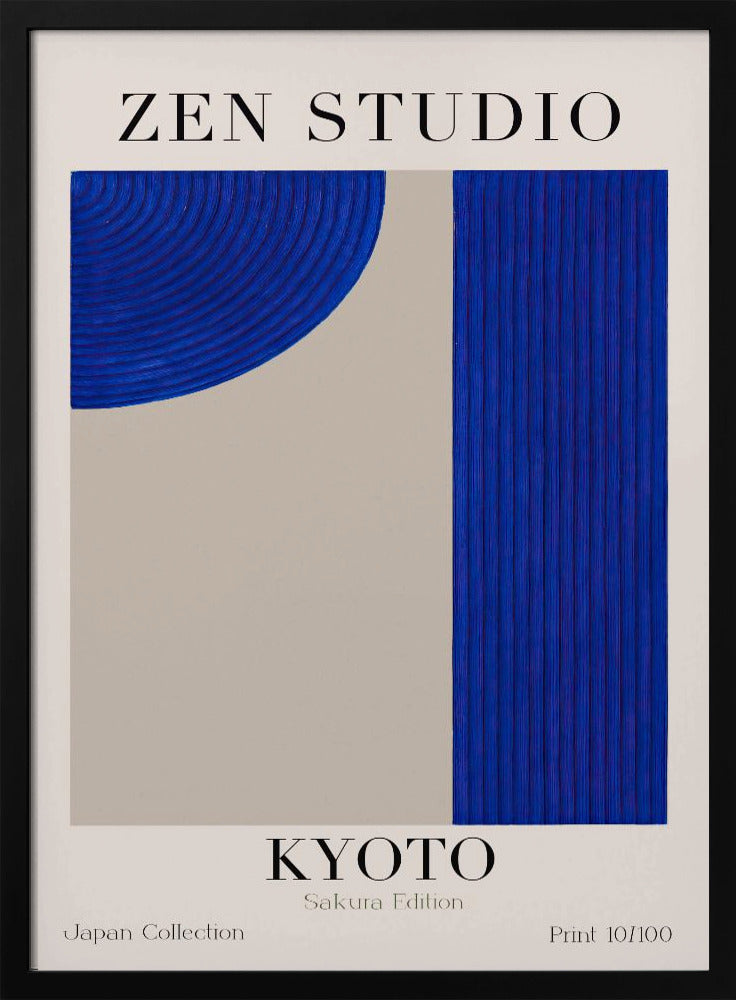 Kyoto Blaue Harmonie | Poster