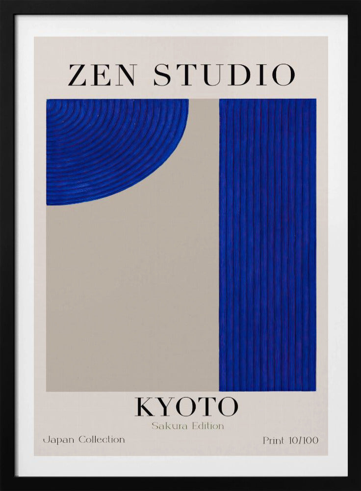 Kyoto Blaue Harmonie | Poster