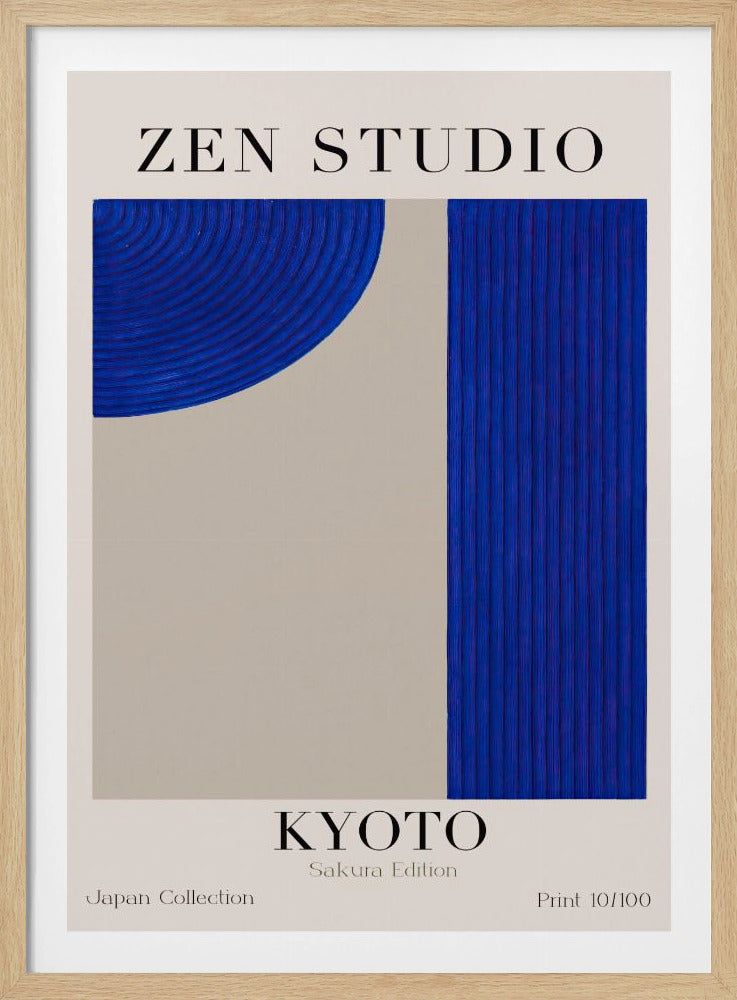 Kyoto Blaue Harmonie | Poster