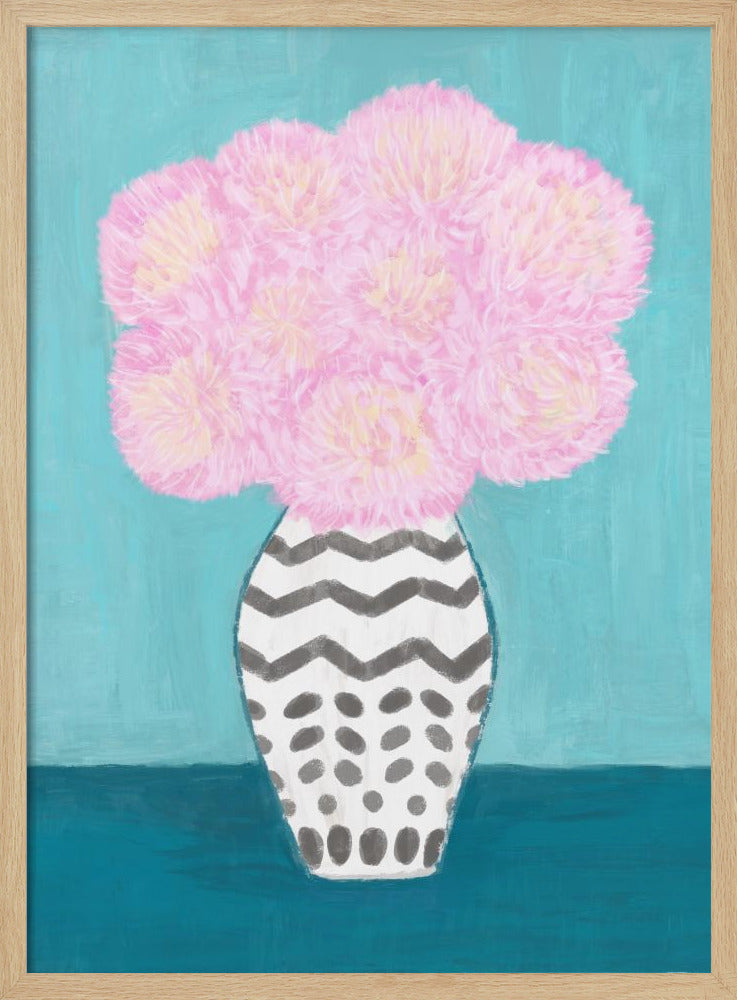 Erröten in Blüten | Poster