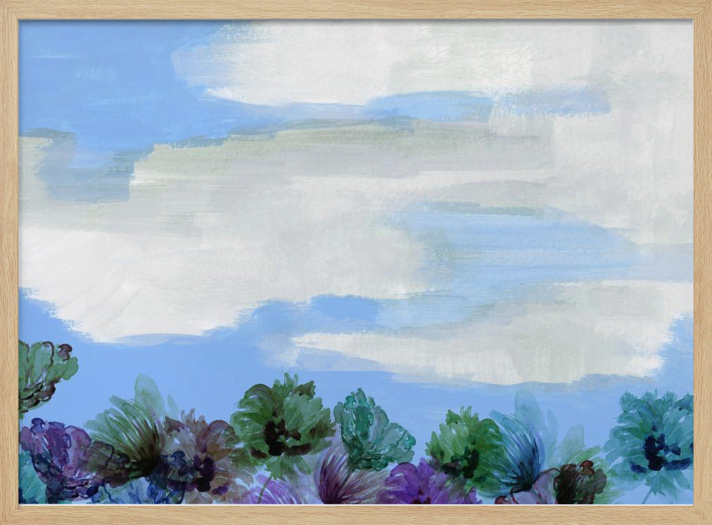 Flüsternder Wildblumenhimmel | Poster