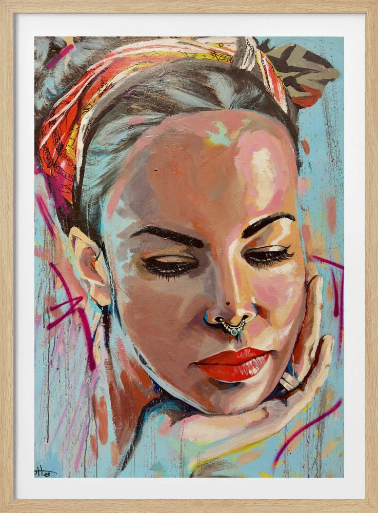 Stilvolle Frau | Poster