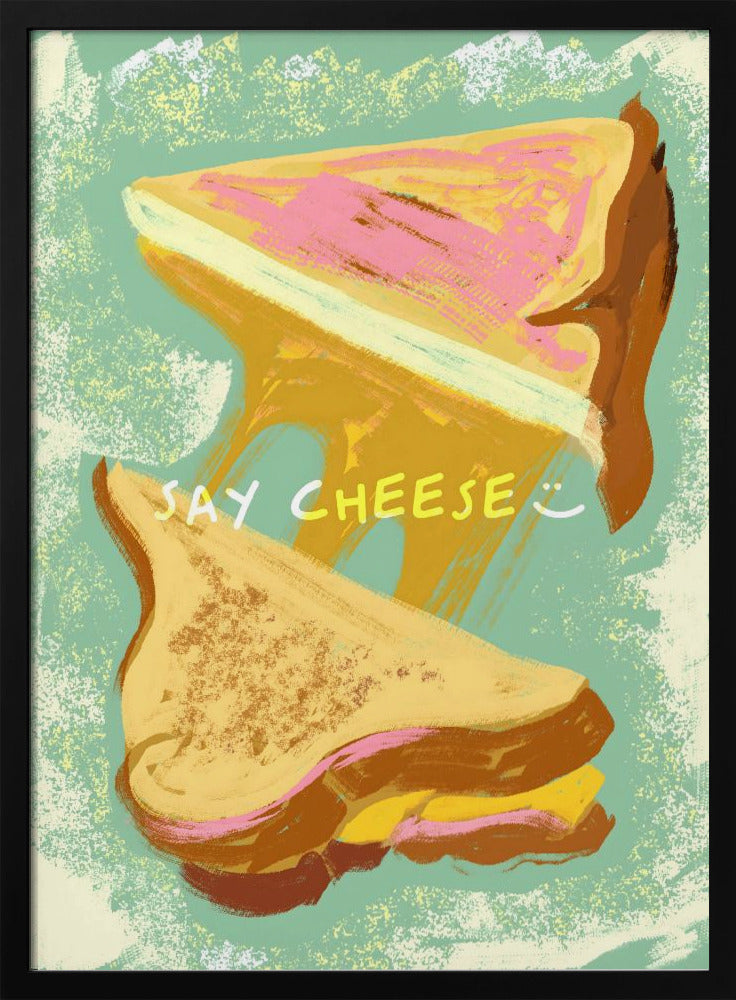 Geschmolzene Käsesandwiches | Poster