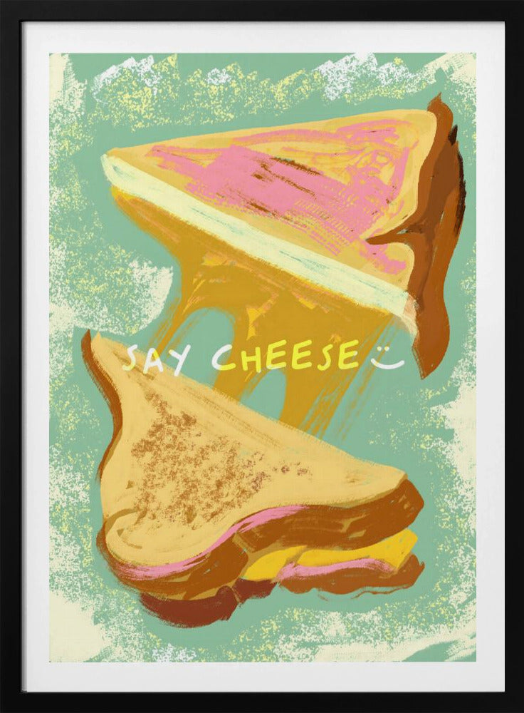 Geschmolzene Käsesandwiches | Poster