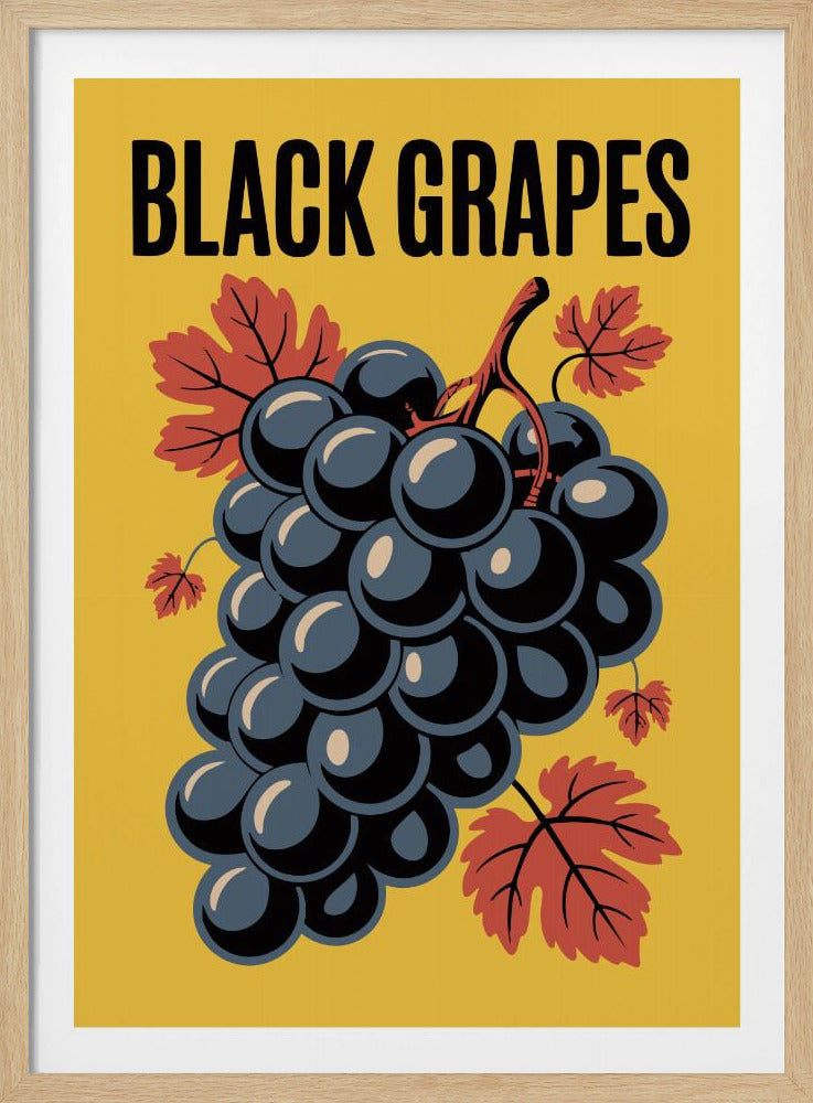 Grapes & Leaves | Poster