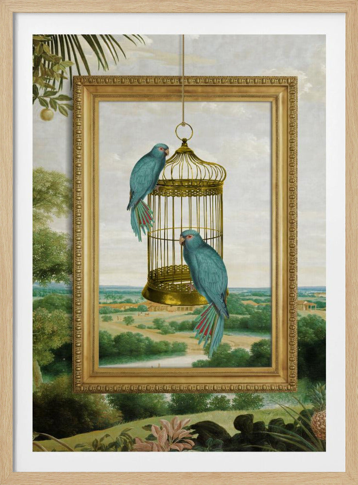 Der goldene Ausblick | Poster