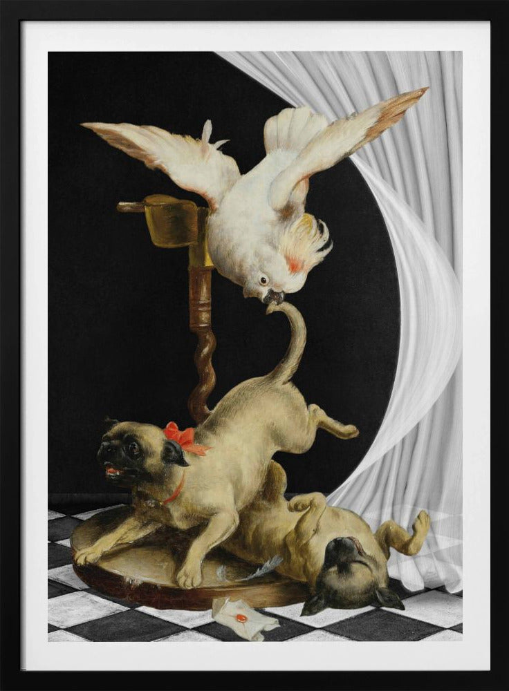 Lebendige Szene eines Vogels | Poster