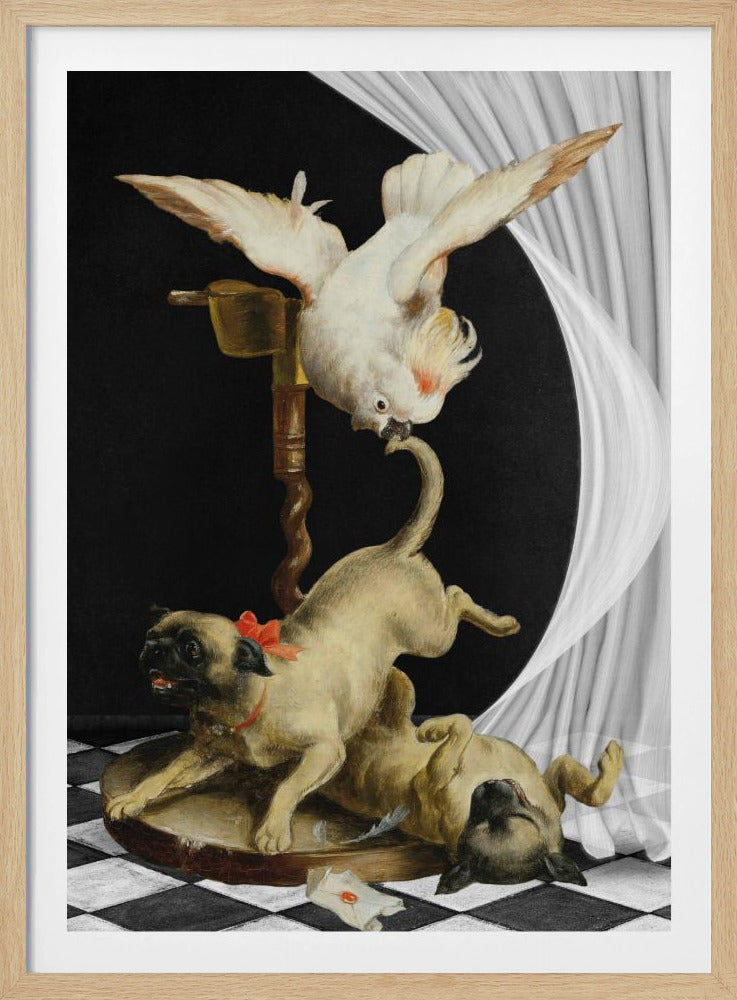 Lebendige Szene eines Vogels | Poster