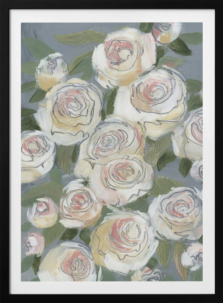 Elegantes Blumendesign | Poster