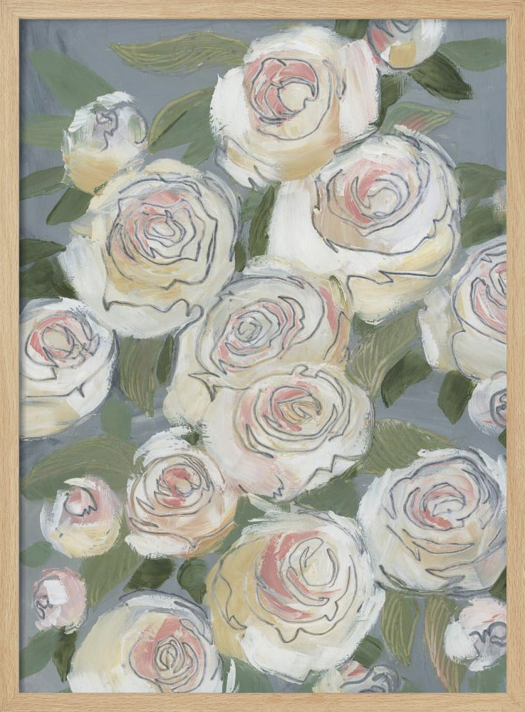 Elegantes Blumendesign | Poster