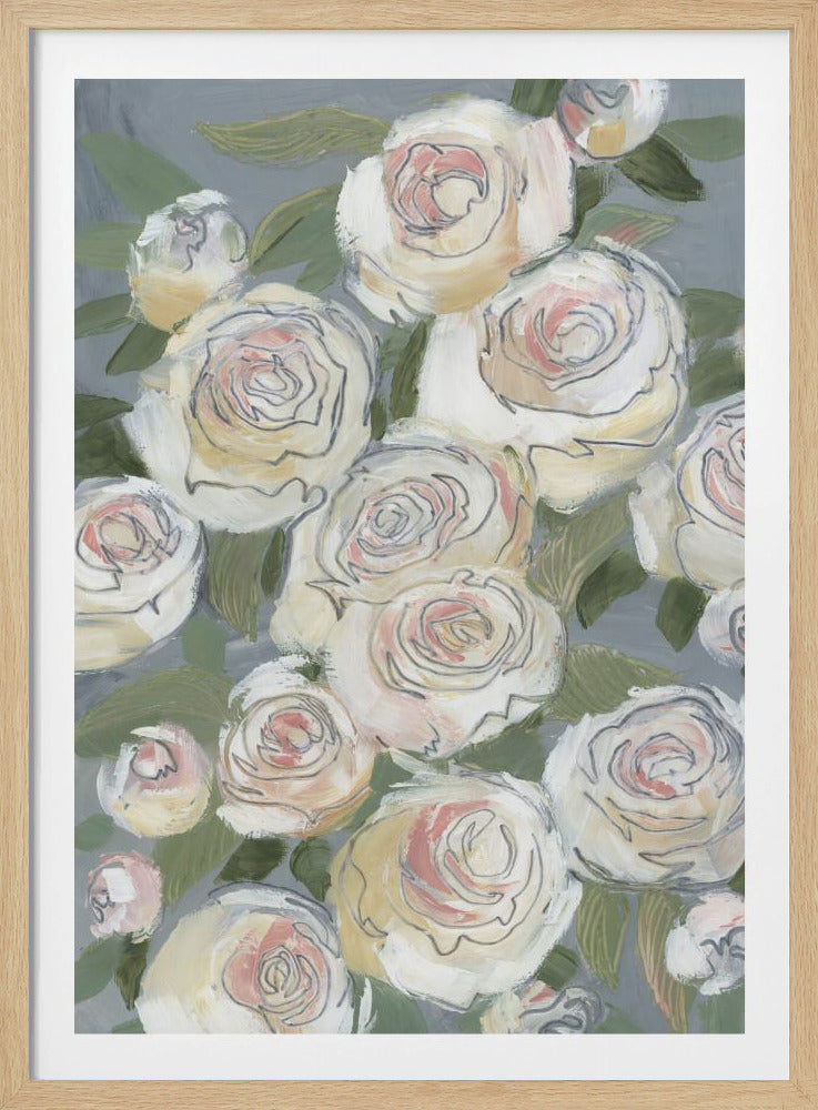 Elegantes Blumendesign | Poster