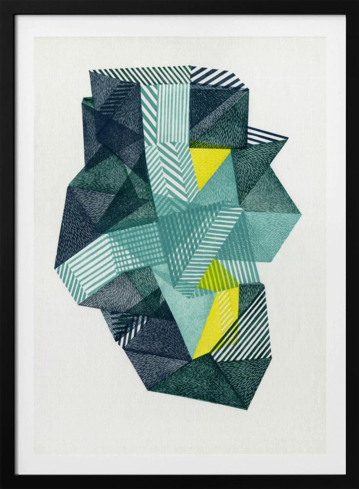 Polygonale Form IV. | Poster