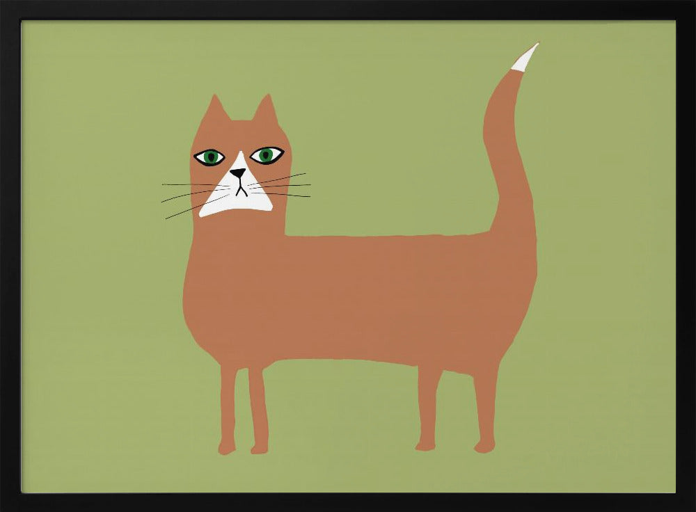 Katze Ingwer Orange | Poster